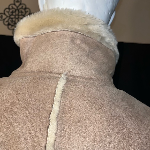 Big Chill Women's Tan and Cream Coat M - Picture 13 of 15